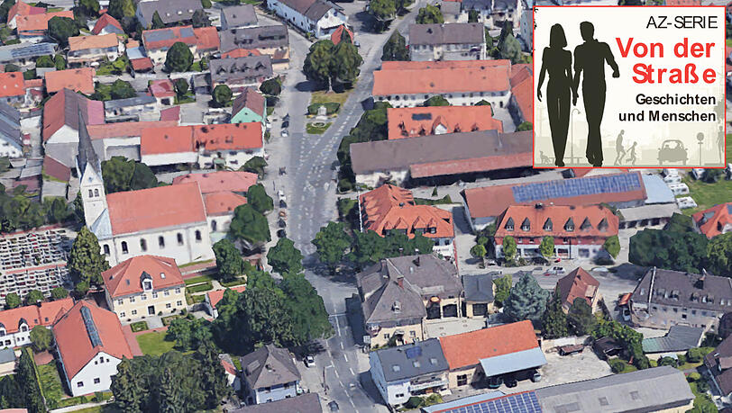 Die Feldmochinger Straße im Münchner Norden. Die Feldmochinger Straße im Münchner Norden.