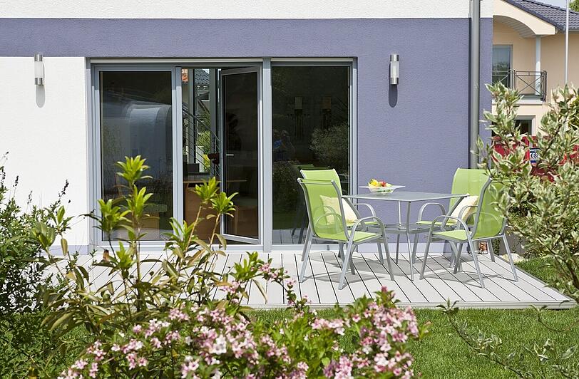 Die Terrasse und den Garten schön gestalten - wie das geht erfahren die Besucher bei einem Besuch im Bauzentrum Poing. Ein toller Service: Die kostenlosen Experten-Vorträge an den Sonntagen.