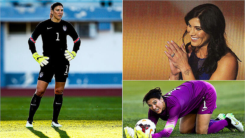 Hope Solo gehört zu den heißesten Fußballerinnen der Welt. Mehr Bilder der schönen US-Torhüterin in der Bilderstrecke. Hope Solo gehört zu den heißesten Fußballerinnen der Welt. Mehr Bilder der schönen US-Torhüterin in der Bilderstrecke.