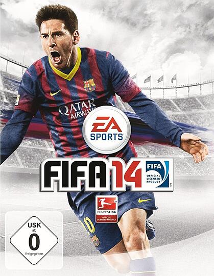 In "FIFA 14" sah Cover-Star Lionel Messi auf zwei Plattformen besser aus denn je - zum ersten Mal konnten Next-Gen-Gamer mitspielen. Die Xbox One- und PS4-Versionen von "FIFA 14" wurde entsprechend aufpoliert. In "FIFA 14" sah Cover-Star Lionel Messi auf zwei Plattformen besser aus denn je - zum ersten Mal konnten Next-Gen-Gamer mitspielen. Die Xbox One- und PS4-Versionen von "FIFA 14" wurde entsprechend aufpoliert.