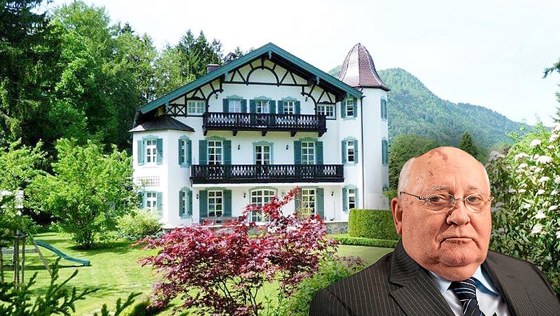 Hübsch, herrschaftlich – und bald zugebaut? Das „Hubertus Schlössl“ war einst Michail Gorbatschows Rückzugsort. Hübsch, herrschaftlich – und bald zugebaut? Das „Hubertus Schlössl“ war einst Michail Gorbatschows Rückzugsort.