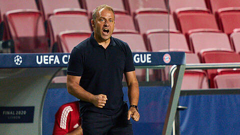 Nach Jupp Heynckes der zweite Triple-Trainer des FC Bayern: Hansi Flick.