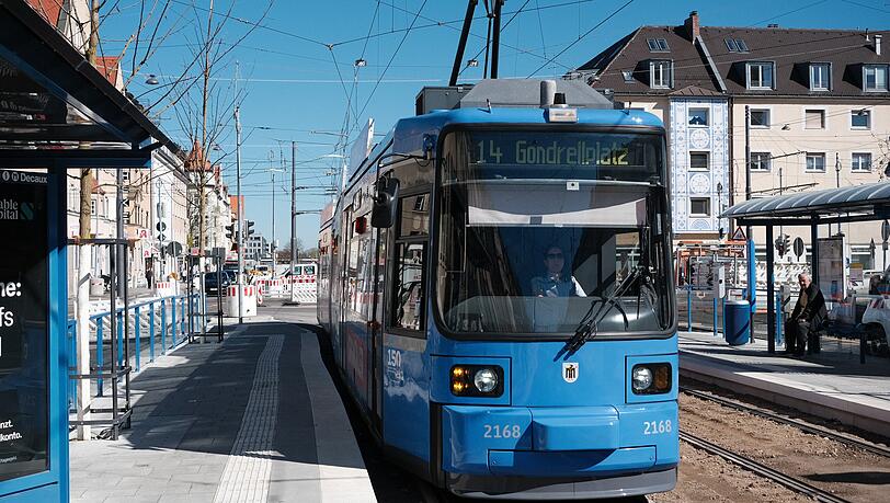 M&uuml;nchen hat eine neue Tram-Linie mit der Nummer 14. Sie f&auml;hrt von Pasing bis zum Gondrellplatz.