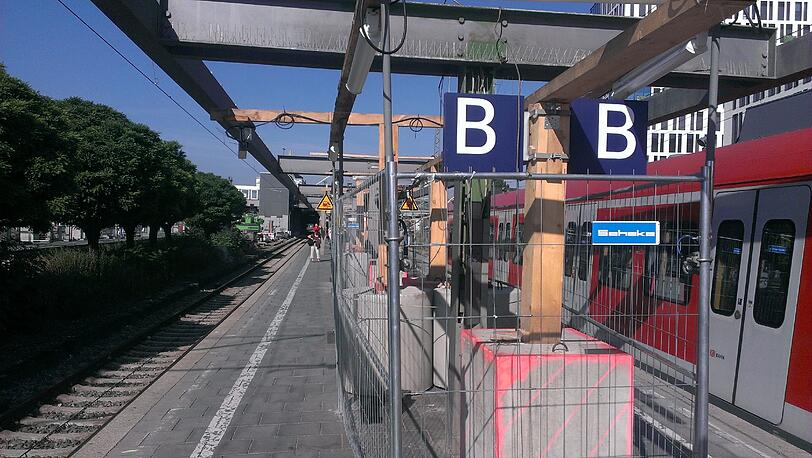 Da wird's an manchen Stellen ganz schön eng...