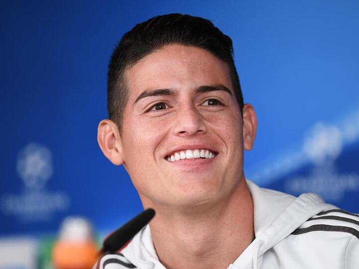 James Rodríguez. Foto: Andreas Gebert/Archiv