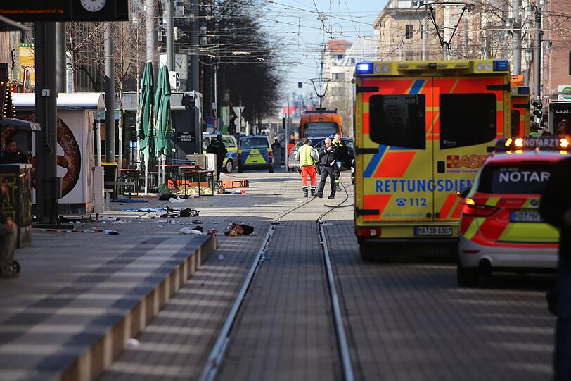 In Mannheim kommt es derzeit zu einem großen Polizeieinsatz.