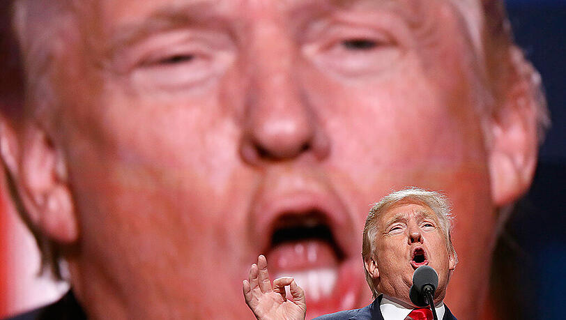Der Republikaner Donald Trump kämpft unbeirrt weiter. Foto: Michael Reynolds/Archiv Der Republikaner Donald Trump kämpft unbeirrt weiter. Foto: Michael Reynolds/Archiv