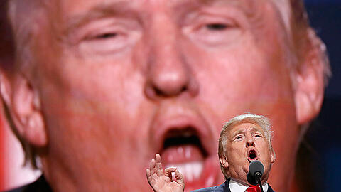 Der Republikaner Donald Trump kämpft unbeirrt weiter. Foto: Michael Reynolds/Archiv