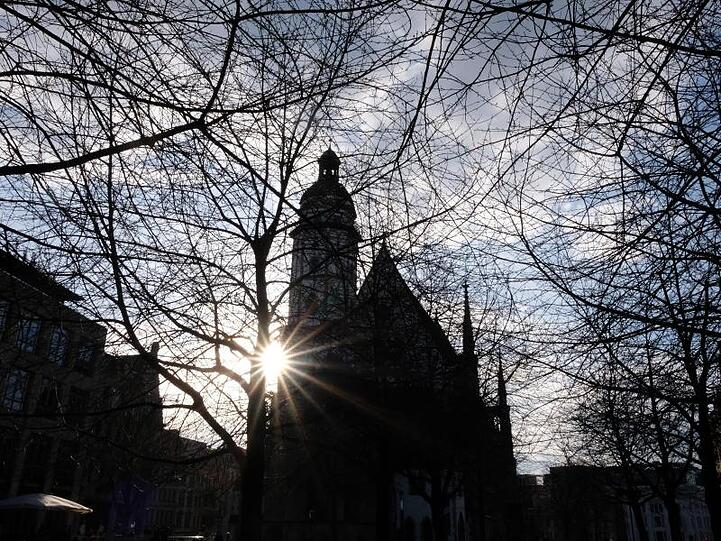 Thomaskirche in Leipzig: Die Johannes-Passion im Livestream hat die Zuhörer weltweit begeistert.