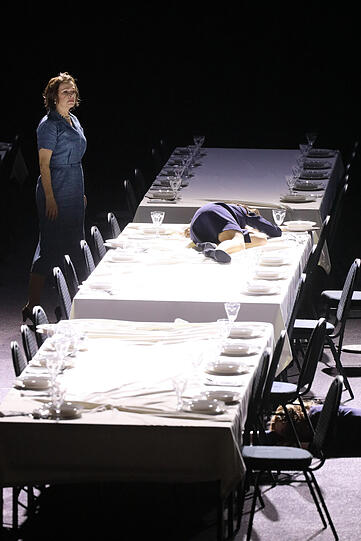"Die Passagierin" im Nationaltheater.