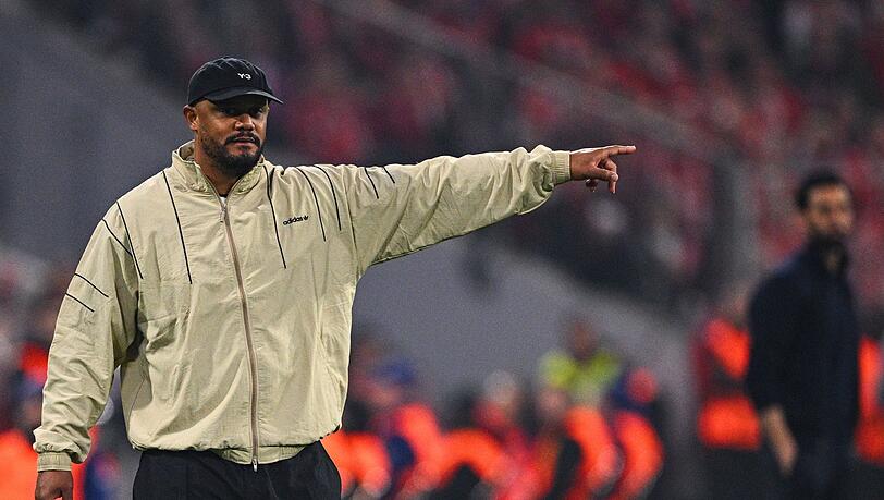 Im Hinspiel gegen Paris Saint-Germain wird Vincent Kompany keine Kommandos am Spielfeldrand geben k&ouml;nnen.