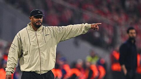 Im Hinspiel gegen Paris Saint-Germain wird Vincent Kompany keine Kommandos am Spielfeldrand geben k&ouml;nnen.