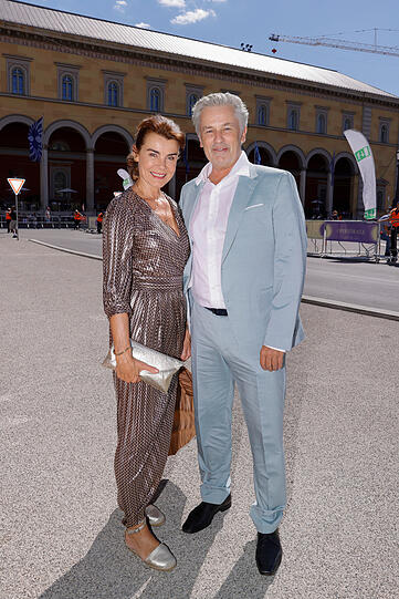 Nicola Tiggeler und Timothy Peach