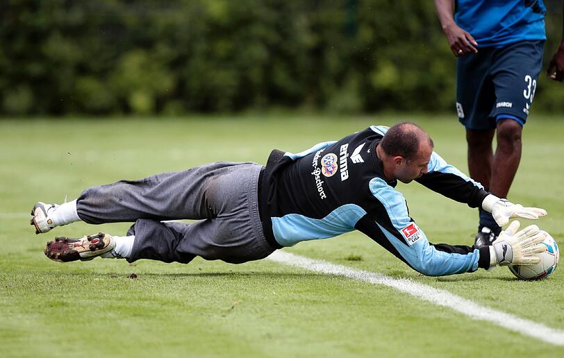 Das Löwen-Training mit den Neuzugängen. Die Bilder von der Grünwalder