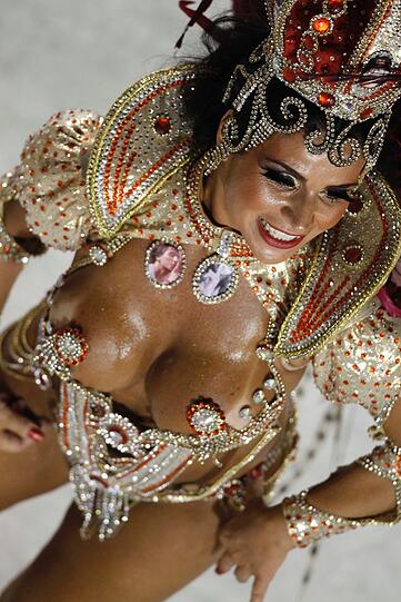 Samba in Rio 2012: Die Bilder vom Zuckerhut. Mit Fergie und Jennifer Lopez