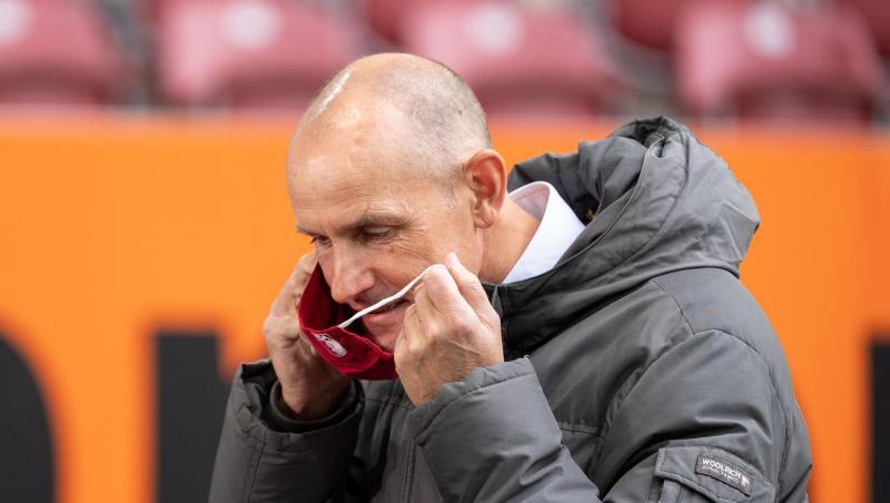 Kehrt rechtzeitig zum Bundesliga-Spitzenspiel zu seinem Team zurück: FCA-Coach Heiko Herrlich.