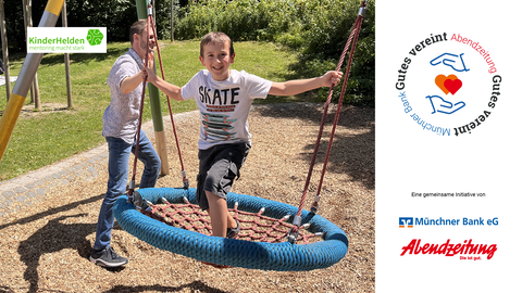 Ein eingespieltes Team: Hamid mit seinem Mentor Christian.