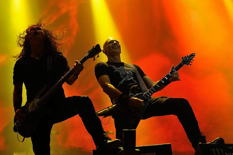 Die Band "Accept" auf dem Wacken 2014.