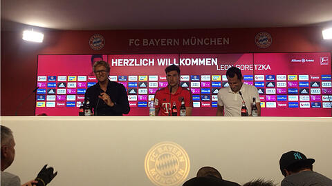 Neuzugang beim FC Bayern: Leon Goretzka (m.).