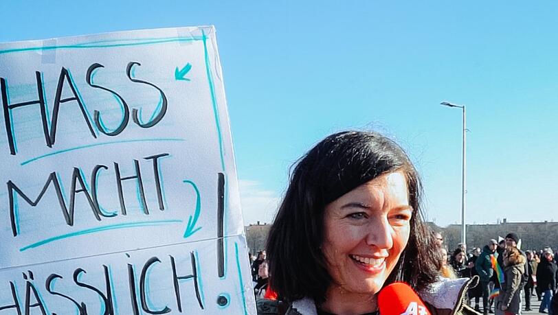 Daniela Küfner möchte Menschen zum Wählen animieren.