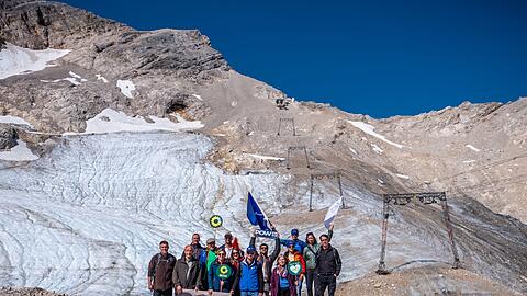 Bayerns Gletscher werden voraussichtlich in zehn Jahren komplett verschwunden sein.