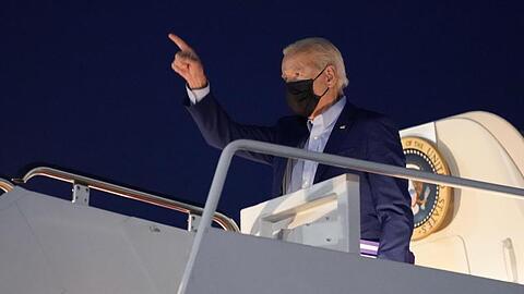 Auf nach New York - US-Präsident Joe Biden wird zum 20. Jahrestag der Terroranschläge vom 11. September 2001 drei Gedenkfeierlichkeiten besuchen.