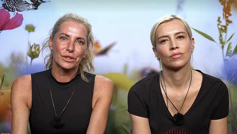 Giulia Siegel und Verena Kerth blicken auf ihre Freund- und Feindschaft zurück.