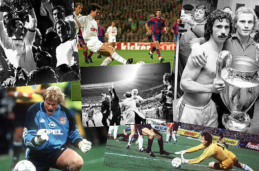 Das waren die größten Sternstunden der Münchner im Europacup &ndash; von Atletico 1974 bis Valencia 2001 - zum Durchklicken!