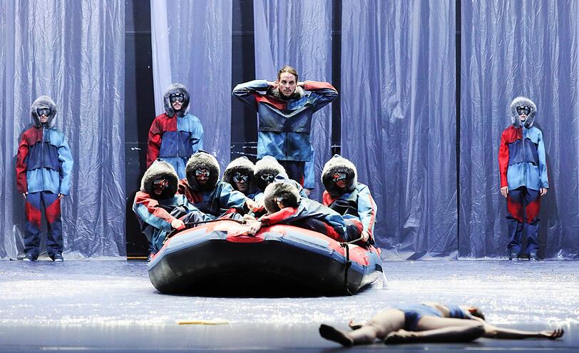 Das Ballett "Atlantis" im Gärtnerplatztheater.