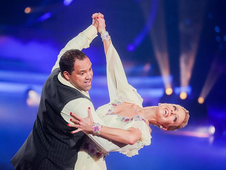 Hier war er noch dabei: Ailton mit seiner Tanzpartnerin Isabel Edvardsson.