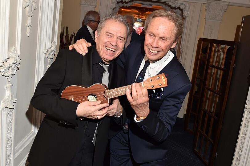 Günther Sigl (Spider Murphy Gang) und Peter Kraus
