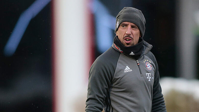 Flügelflitzer Franck Ribéry hat gerade erst für ein weiteres Jahr beim FC Bayern verlängert.