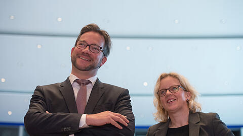 Florian Pronold (links) tritt ab, Natascha Kohnen soll übernehmen