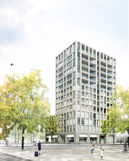 So soll das neue Quartier "Schwabinger Tor" aussehen. In dieser Architektur soll ein kreatives Umfeld entstehen, versprechen die Macher des Projekts.