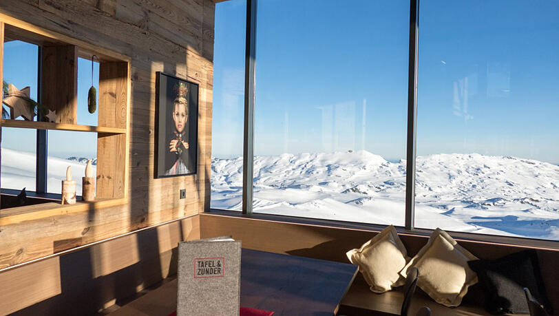 Allgäuer Spitzenplatz: Die neue Ifen-Bergstation bietet in der Skisaison auch ein Restaurant. Allgäuer Spitzenplatz: Die neue Ifen-Bergstation bietet in der Skisaison auch ein Restaurant.
