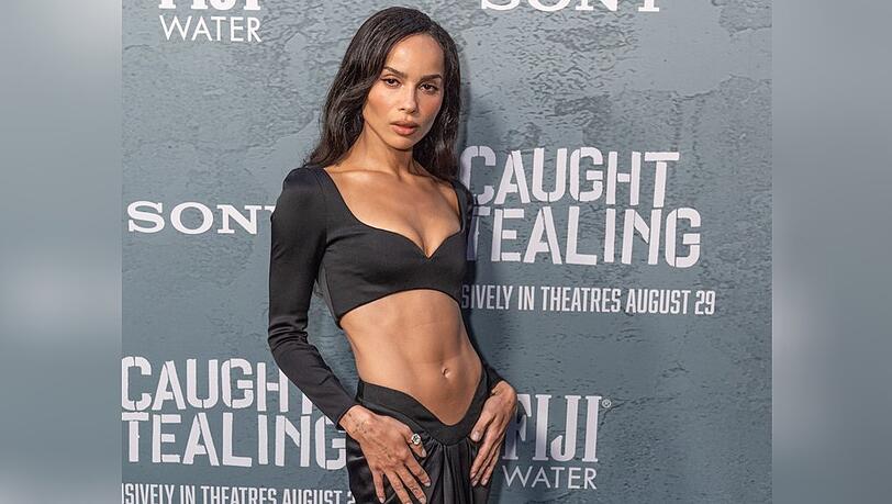 Zoë Kravitz machte eine gute Figur in New York.