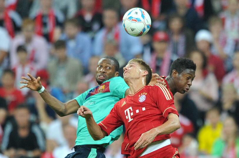 Am Ende jubelte der FC Barcelona. Der Champions-League-Sieger gewann das Finale im Audi Cup gegen den FC Bayern Münchenmit 2:0. Die Bilder vom Spiel.
