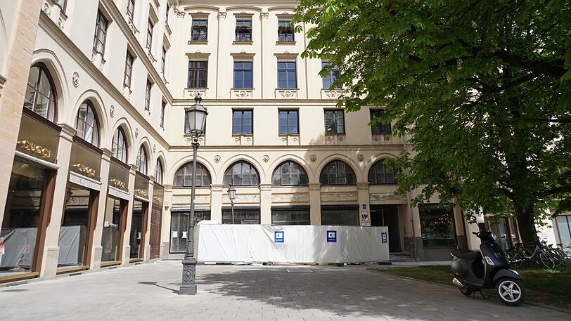 Hier soll das Café Roma wieder öffnen.