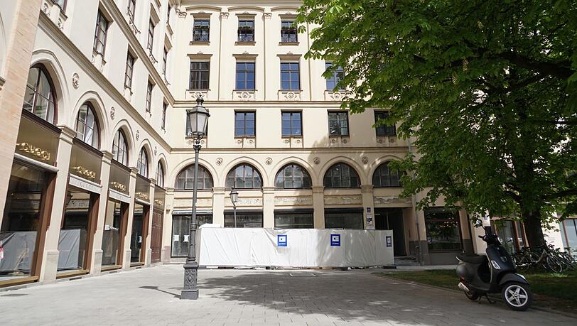 Hier soll das Café Roma wieder öffnen. Hier soll das Café Roma wieder öffnen.