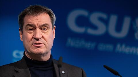 Markus Söder, CSU-Vorsitzender und Ministerpräsident von Bayern.