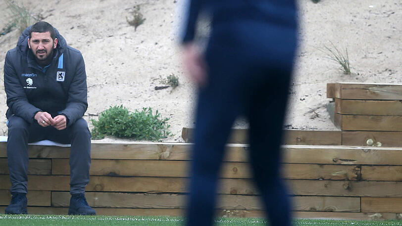 Nur Zuschauer beim 1860-Trainingsauftakt in Troia: Sascha Mölders.