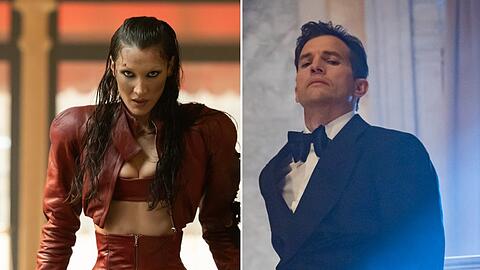 Reich, sch&ouml;n - und wahnsinnig? Bella Hadid und Ashton Kutcher in "The Beauty".