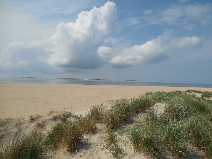 Die Wattenmeerinsel Romo hat den breitesten Sandstrand Nordeuropas.