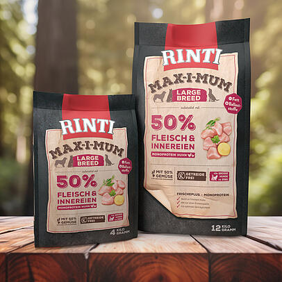 RINTI MAX-I-MUM Large Breed perfekt für große Hunde.
