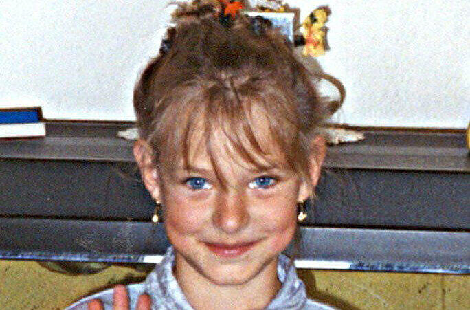 So sah Peggy aus, als sie 2001 verschwand.