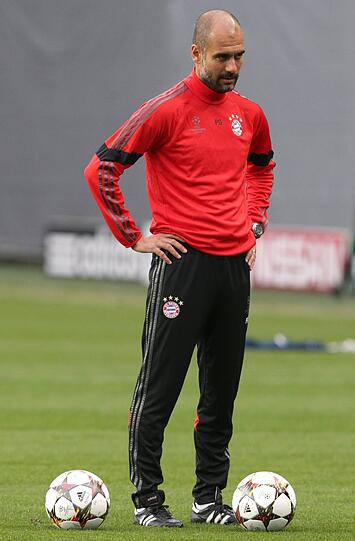Bilder: Der FC Bayern beim Abschlusstraining in Moskau.