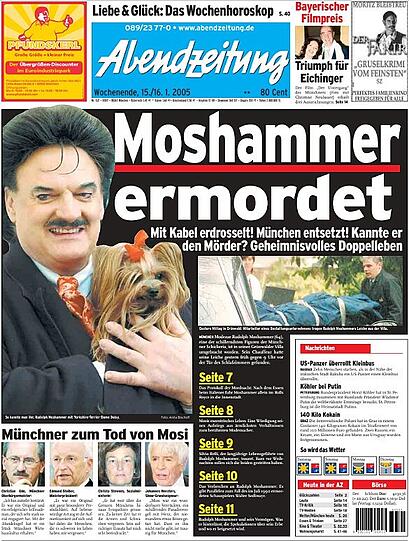 Sein Tod vor 20 Jahren förderte ein Doppelleben zutage: Rudolph Moshammer, der eine Modeboutique auf der Münchner Maximilianstraße führte, wurde in seiner Villa ermordet. Schlagersänger Roberto Blanco sagte einst: "Ich wusste, dass er gay war. Wie er sein Leben gestaltet hat als Gay, weiß ich nicht und wollte ich nicht wissen."