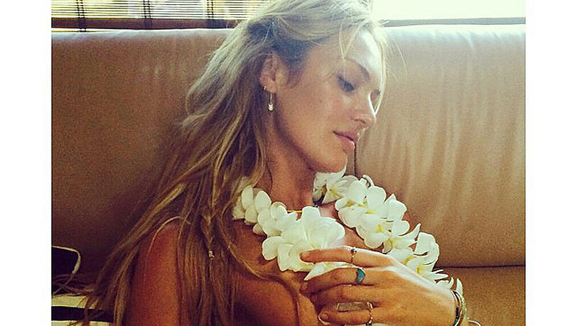 Sexy auf Hawaii: Candice Swanepoel Sexy auf Hawaii: Candice Swanepoel