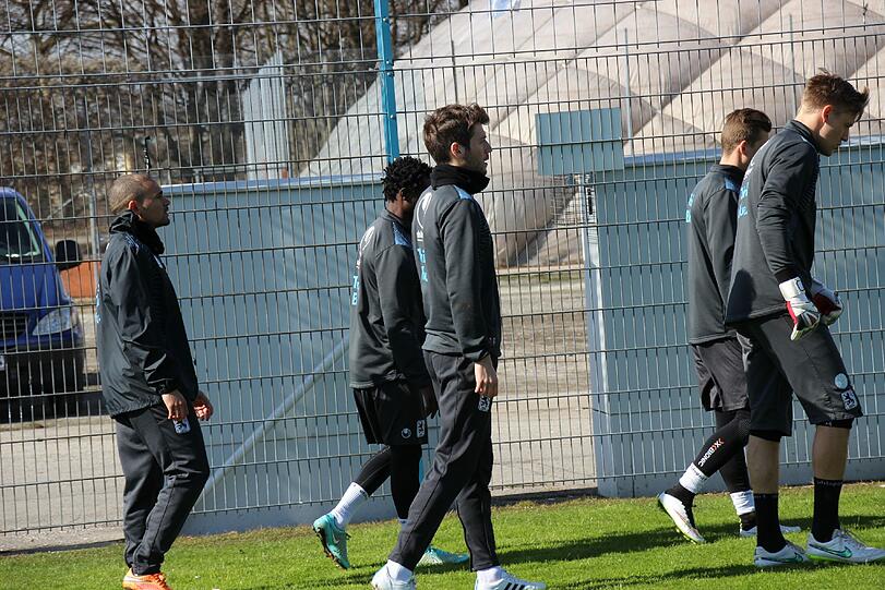 Die Bilder vom Abschlusstraining vor dem Heimspiel gegen den SV Sandhausen.