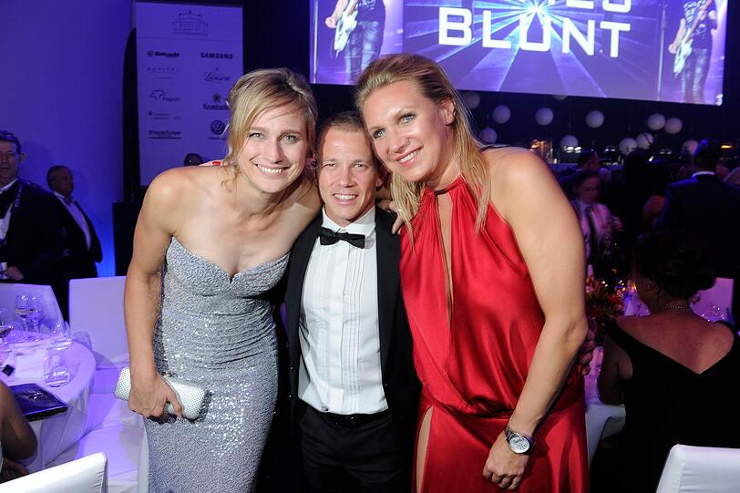 Britta Heidemann, Fabian Hambüchen und Magdalena Brzeska